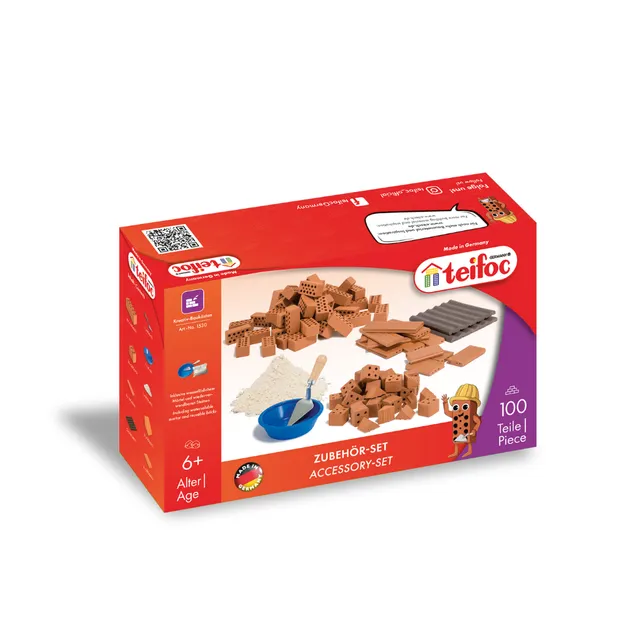 teifoc-zubeh-r-set-bastelset-100-steine-mit-m-rtel-und-werkzeug image 1