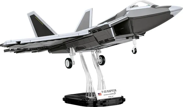 cobi-lockheed-f-22-raptor-kampfjet-bausatz-1-48-695-teile image 1
