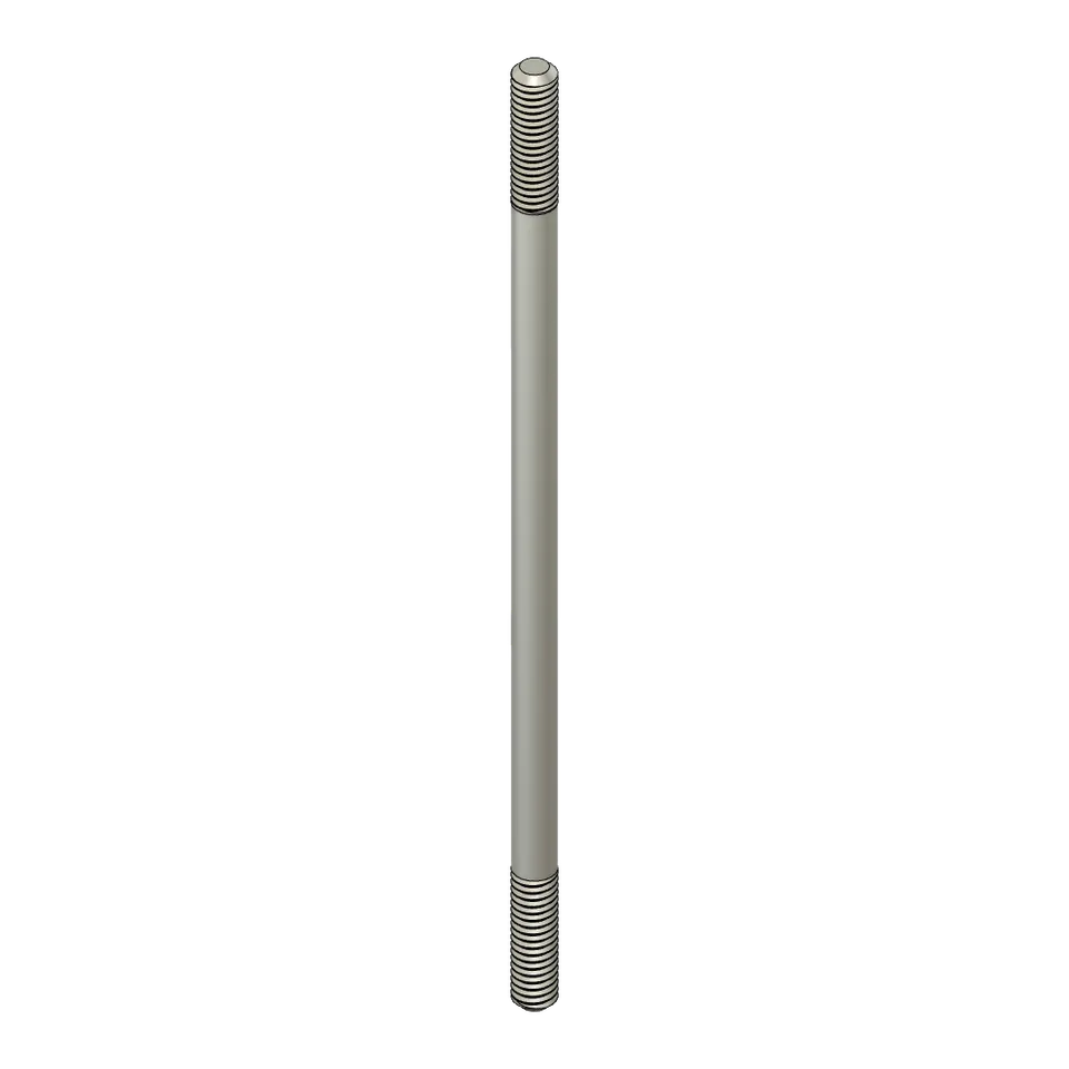 eitech-achse-mit-gewindeenden-4x95-mm-metallbauteil image 1