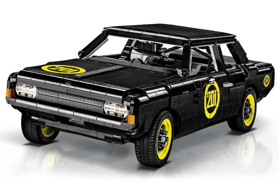 cobi-24333-opel-rekord-c-schwarze-witwe-klemmbaustein-auto-1-12 image 1