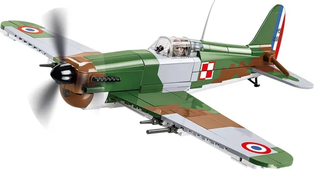 cobi-5724-morane-saulnier-ms-406-historical-collection-wwii-jagdflugzeug-bausatz image 1