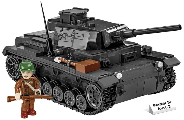 cobi-2289-panzer-iii-ausf-j-historical-collection-panzer-modell-1-35 image 1