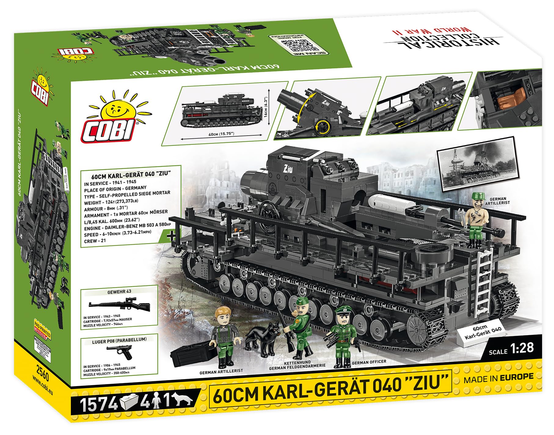cobi-karl-ger-t-040-ziu-historical-collection-m-rser-bausatz-60-cm image 2