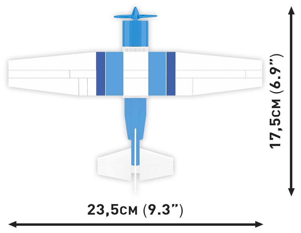cobi-26622-cessna-172-klemmbaustein-flugzeug-1-48-162-teile image 3