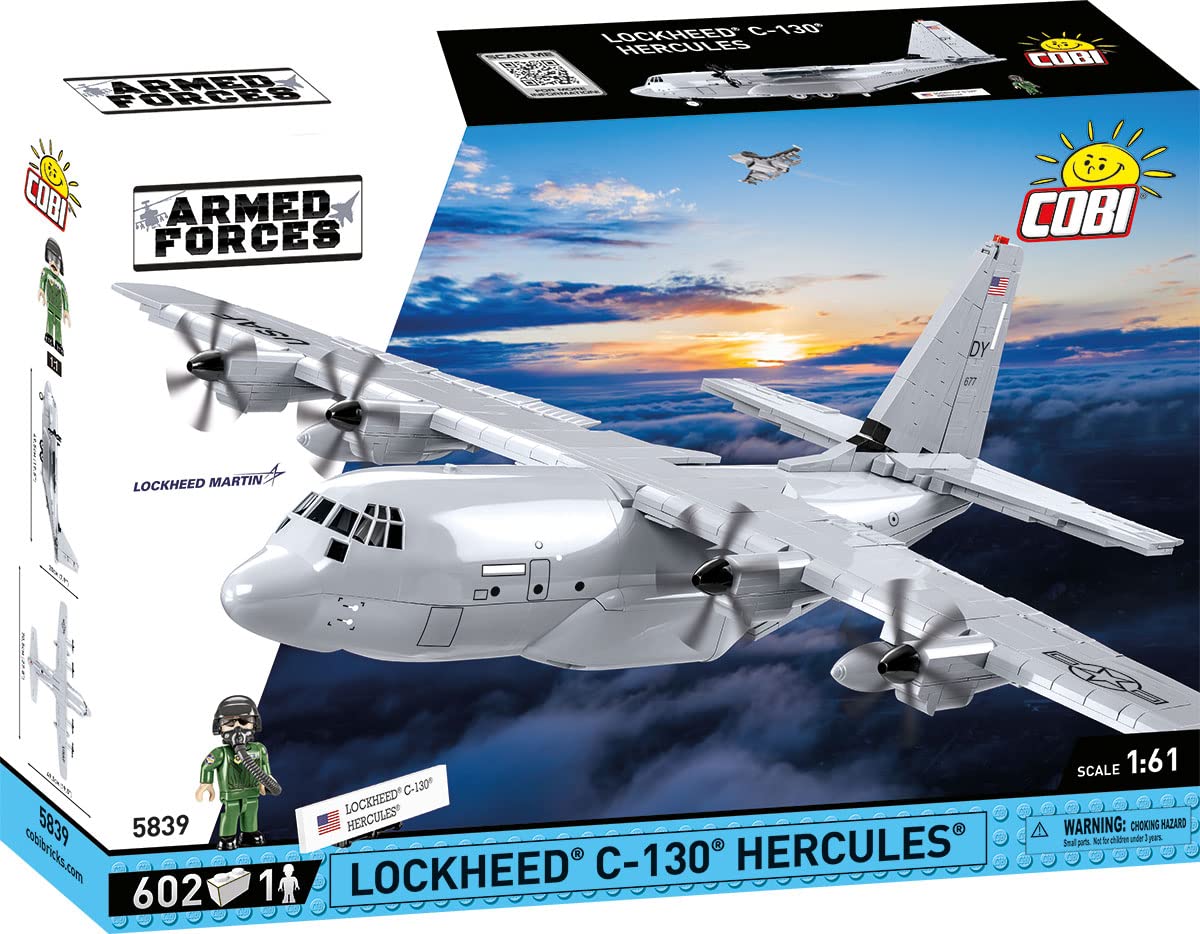 cobi-5839-lockheed-c-130-hercules-flugzeug-bausatz image 2