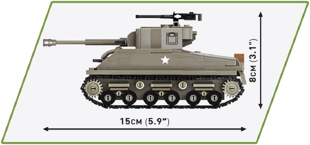 cobi-m4a3e8-sherman-easy-eight-panzer-bausatz-320-teile image 3