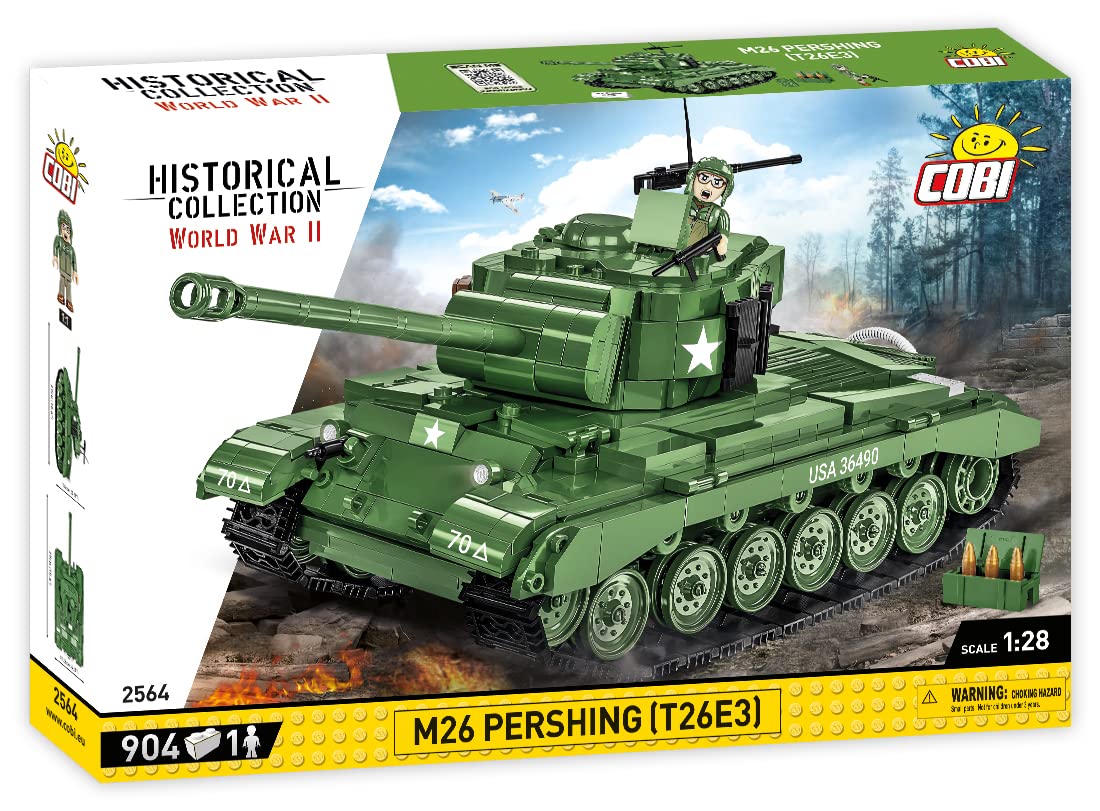 cobi-2564-m26-pershing-t26e3-historical-collection-panzer-bauset-1-28 image 3