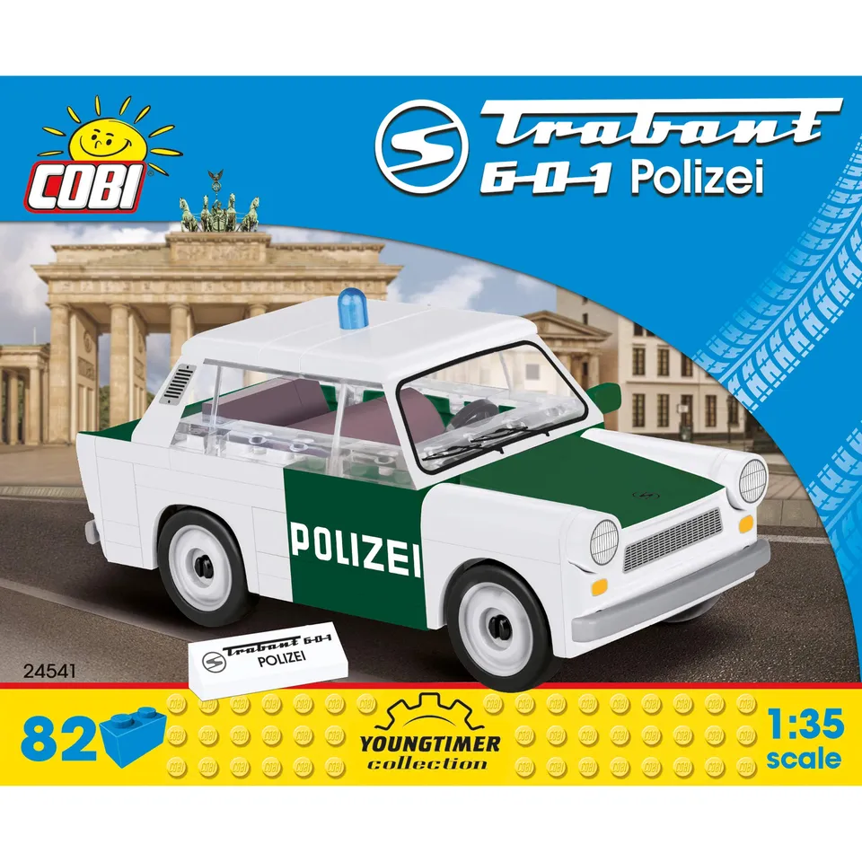 cobi-24541-trabant-601-polizei-youngtimer-auto-bauset image 1
