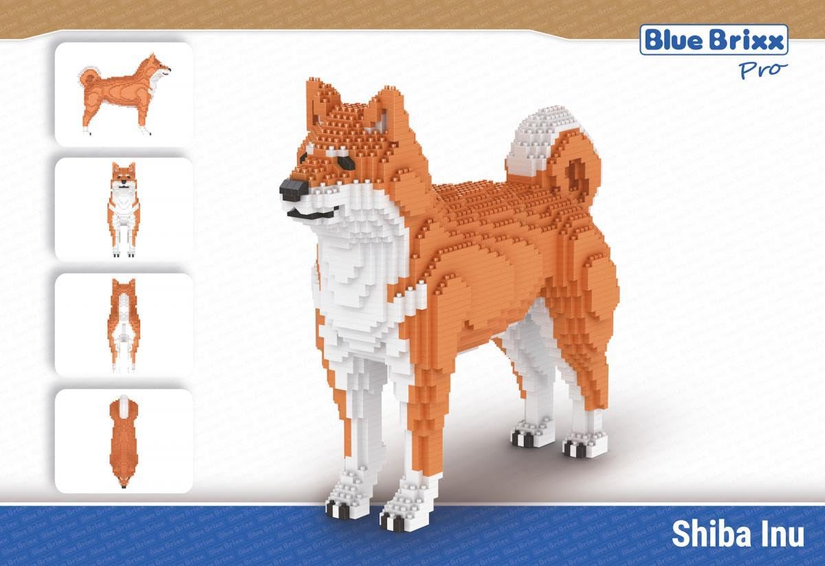 bluebrixx-shiba-inu-diamond-blocks-displaymodell-2376-bausteine image 3