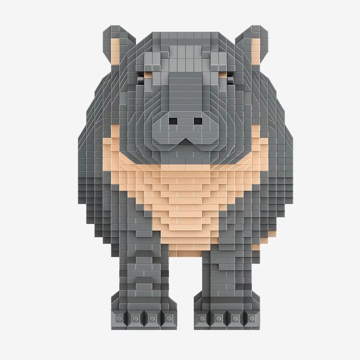 bluebrixx-pro-nilpferdbaby-diamond-blocks-2428-bausteine image 5