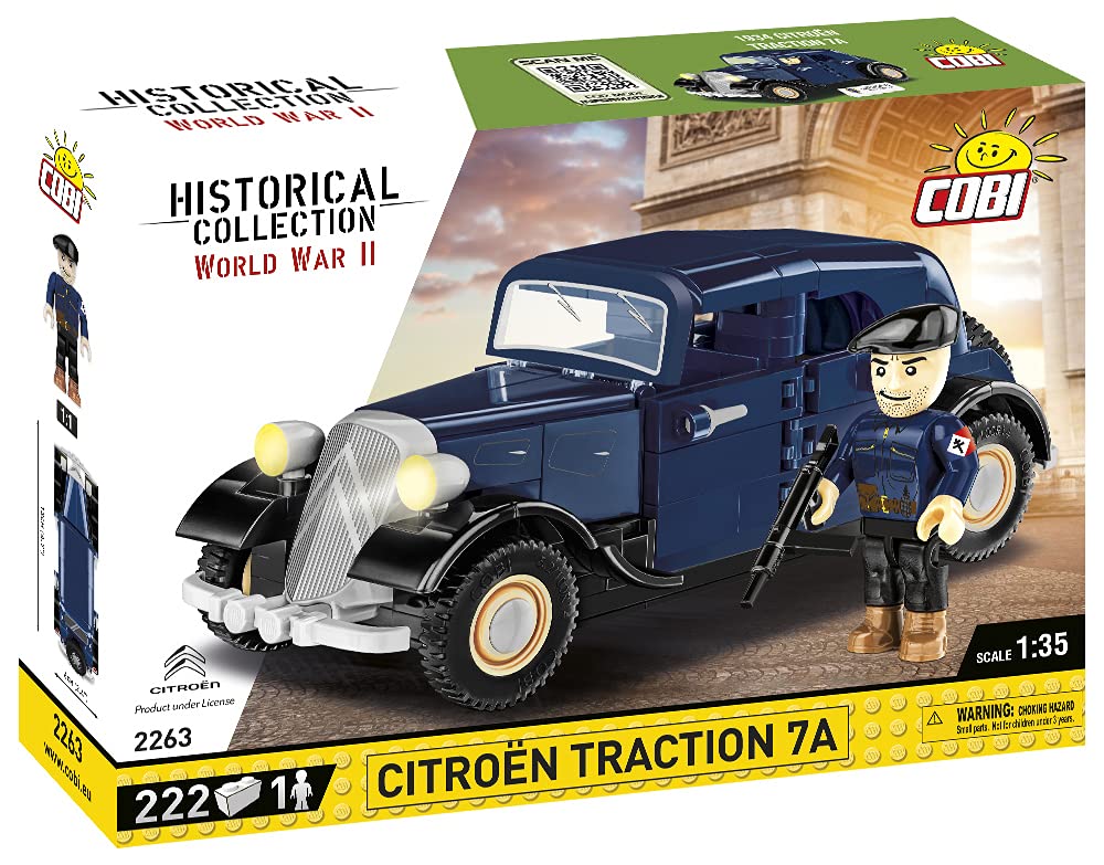 cobi-2263-citro-n-traction-7a-bauset-historical-collection image 3