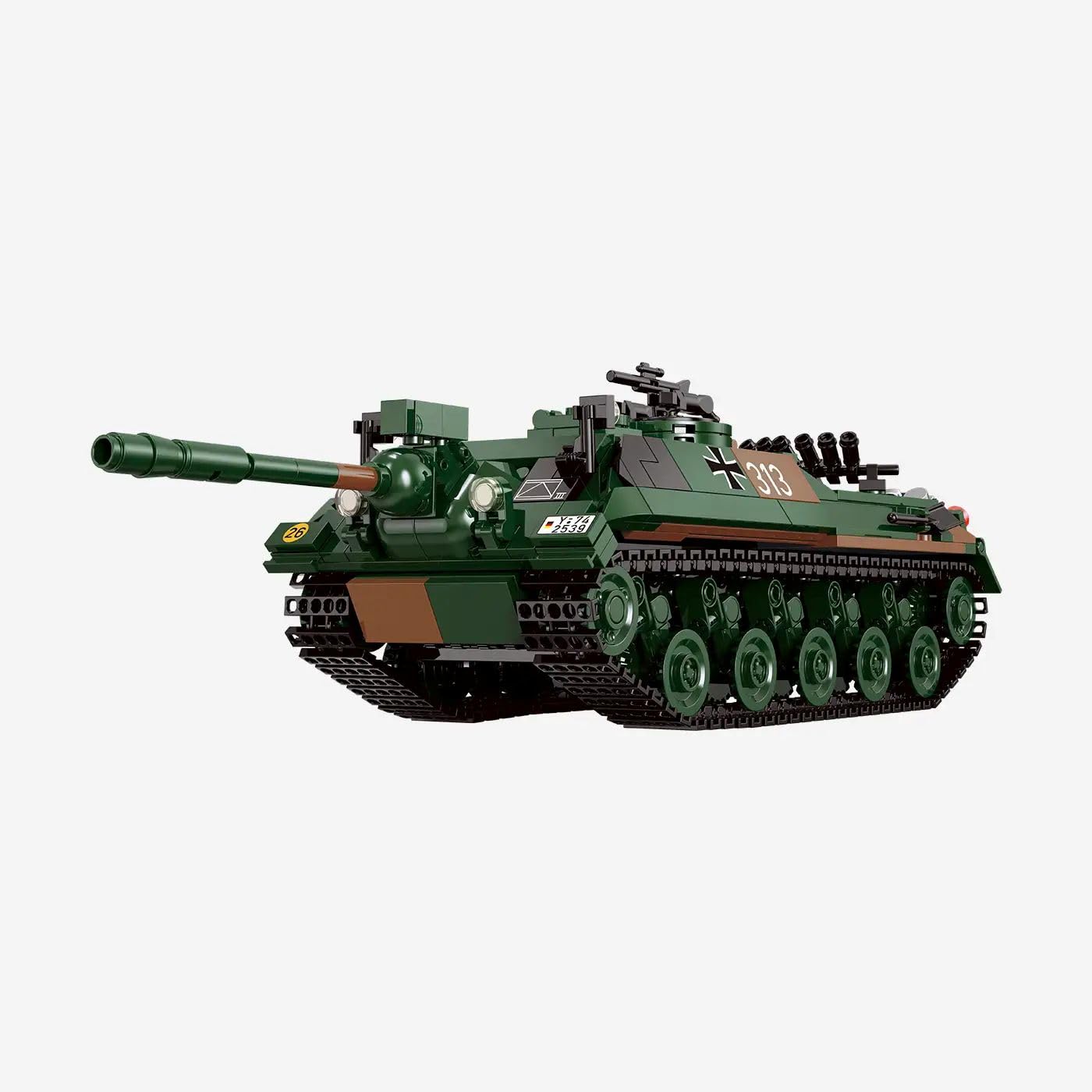 bluebrixx-pro-kanonenjagdpanzer-4-5-bundeswehr-774-klemmbausteine-kanjgpz image 1