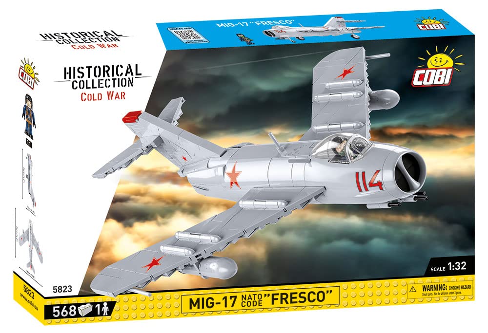 cobi-5823-mig-17-fresco-nato-kampfjet-historical-collection-cold-war-1-32 image 3