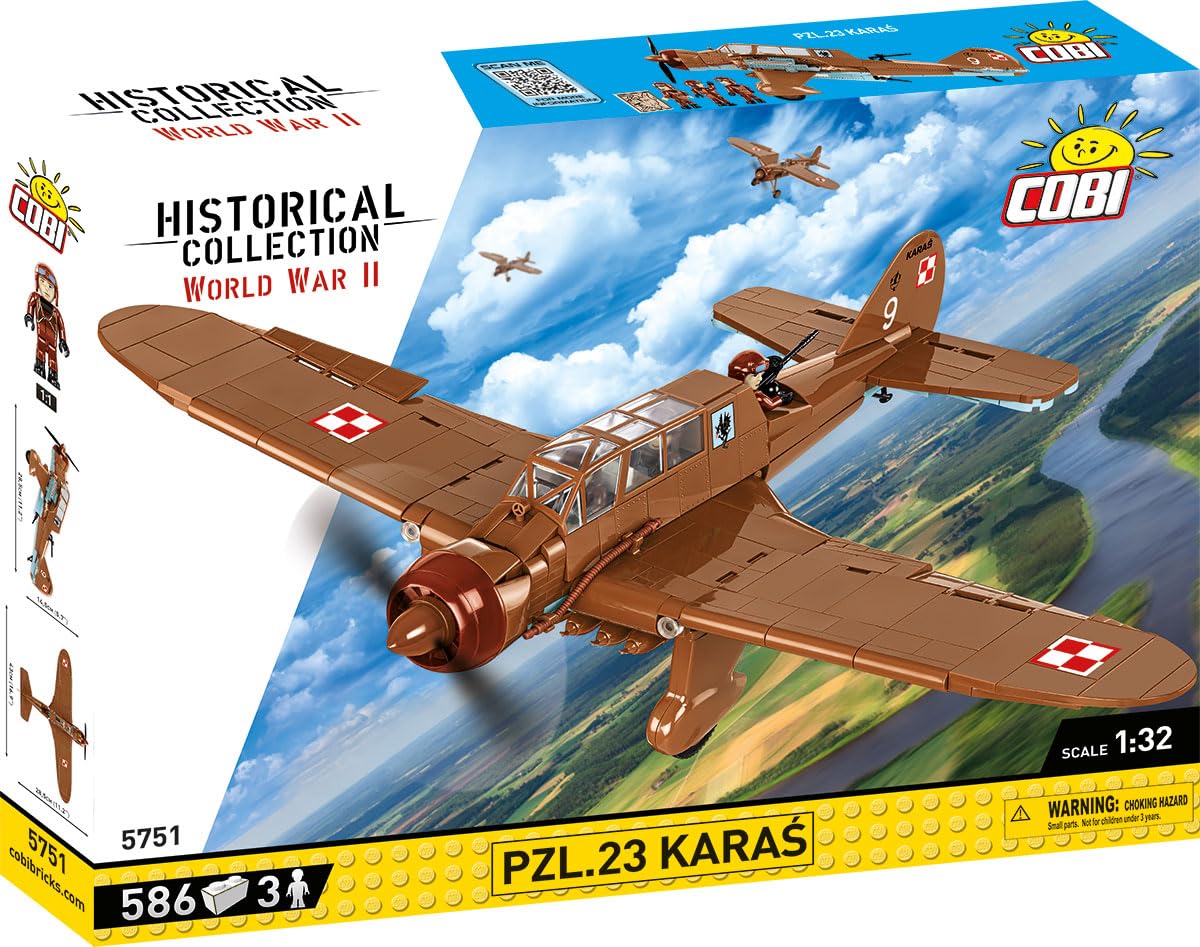 cobi-pzl-23-kara-historical-collection-bomber-1-32 image 2