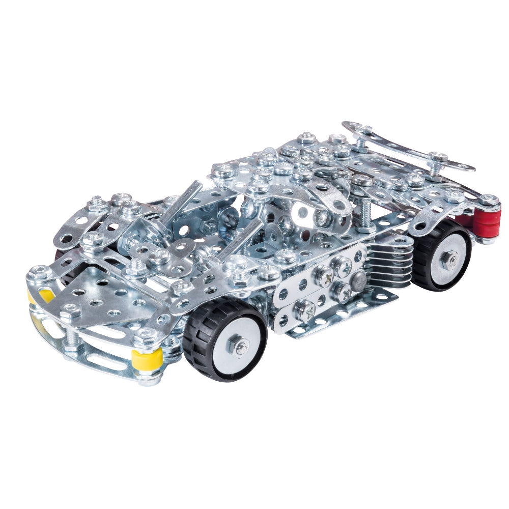 eitech-speed-racer-modell-3-metallbaukasten-auto-435-teile image 3
