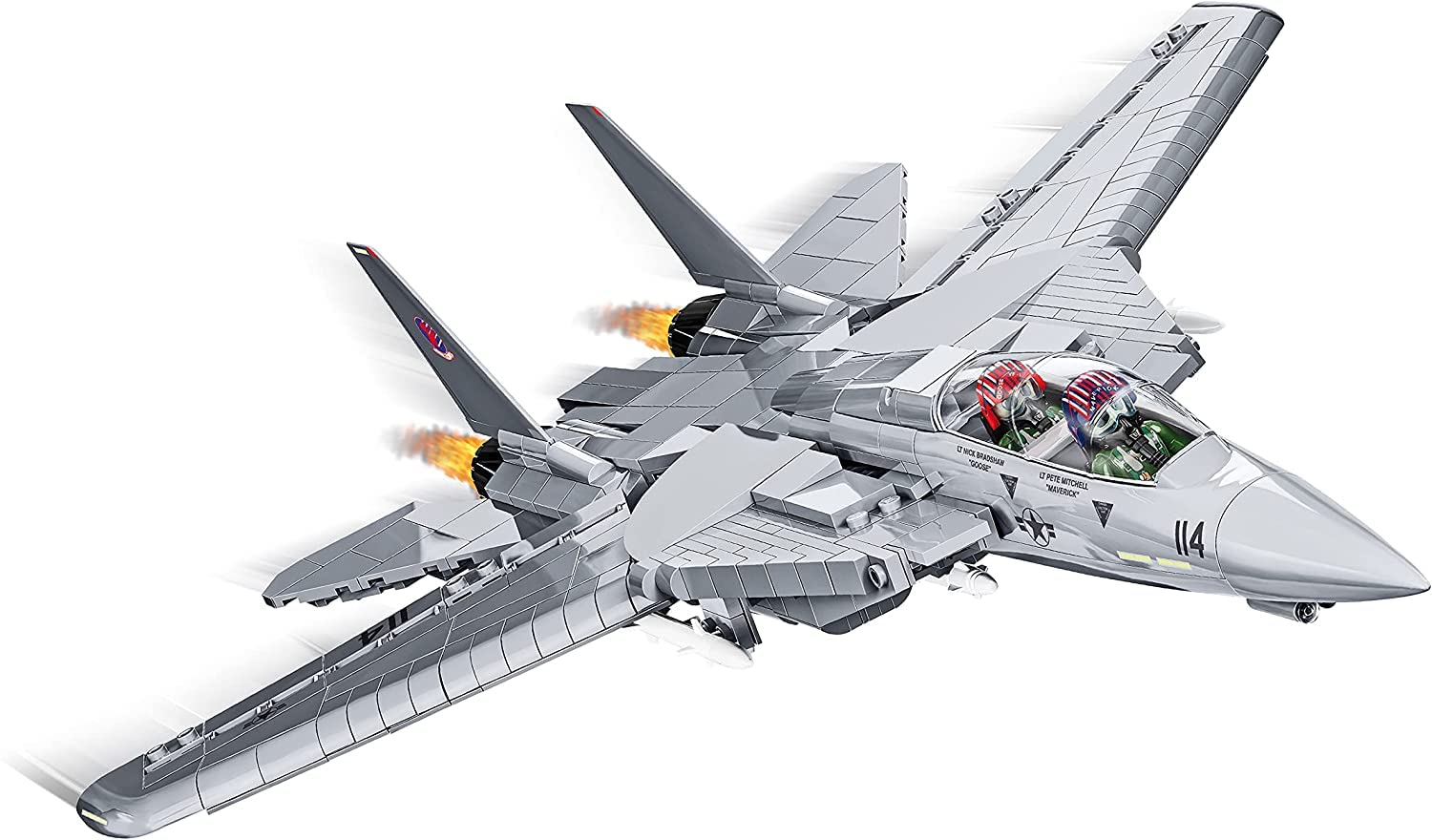 cobi-top-gun-f-14a-tomcat-757-teile-ma-stab-1-48-mit-2-figuren image 1