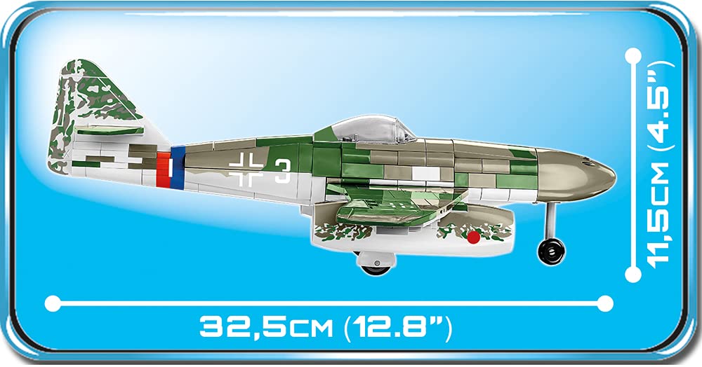 cobi-5721-messerschmitt-me-262a-1a-1-32-bausatz-390-teile image 4