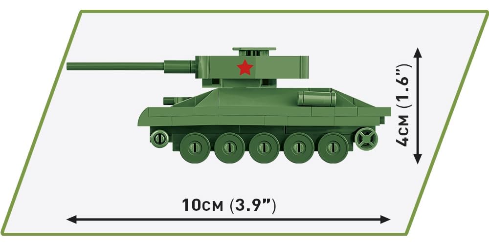 cobi-t-34-85-historical-collection-panzer-bausatz-1-72-cobi-3092-mit-110-element image 3