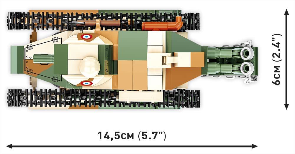 cobi-2991-renault-ft-bauset-historical-collection-great-war image 3