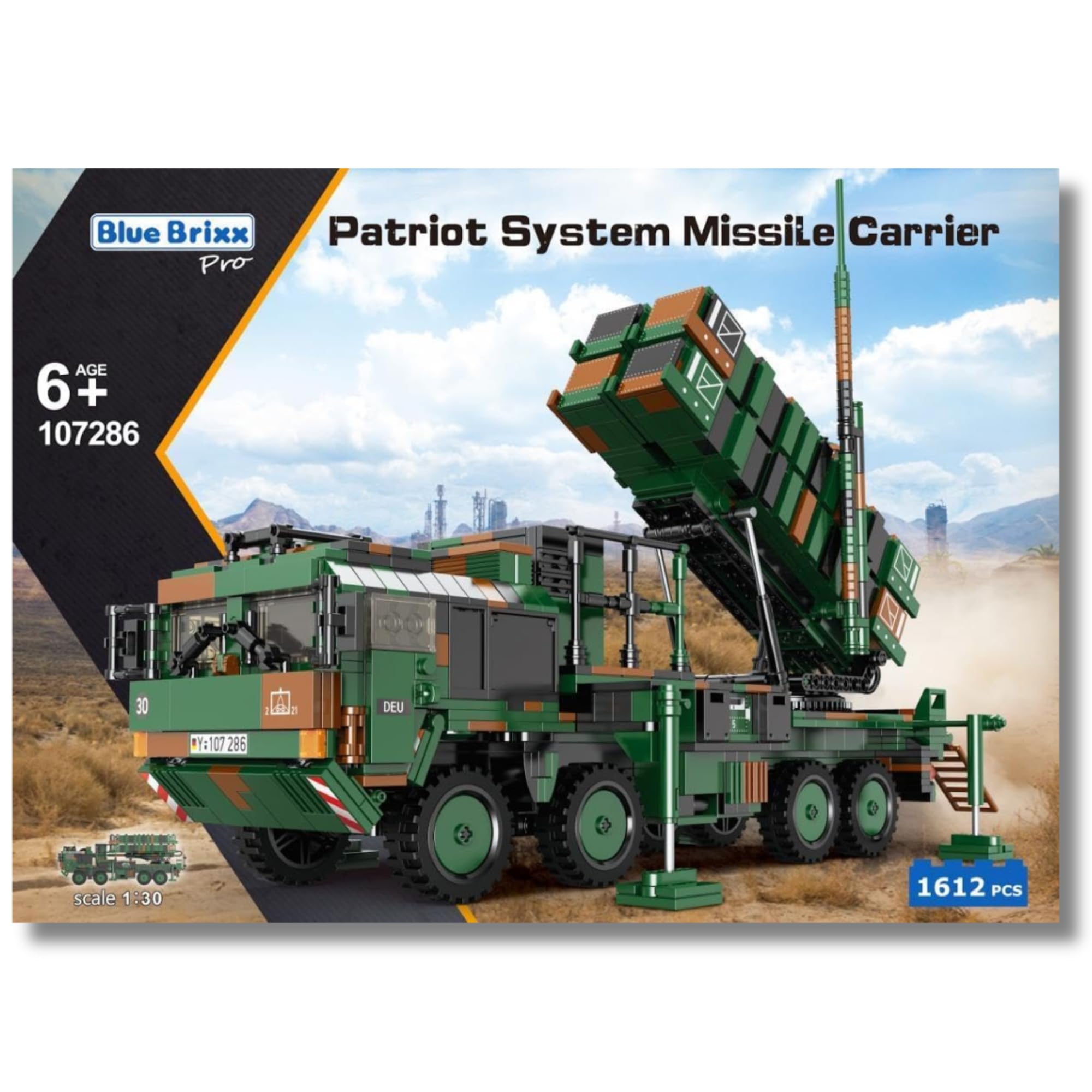 bluebrixx-pro-107286-patriot-system-raketentr-ger-bundeswehr image 4