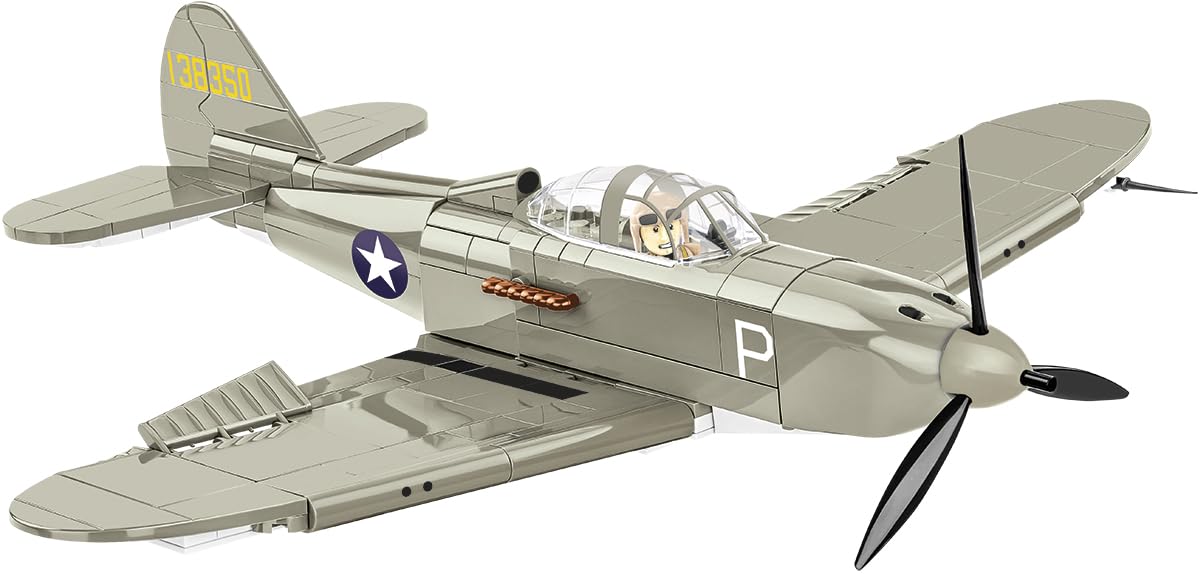 cobi-bell-p-39d-airacobra-flugzeug-bausatz-historical-collection image 1