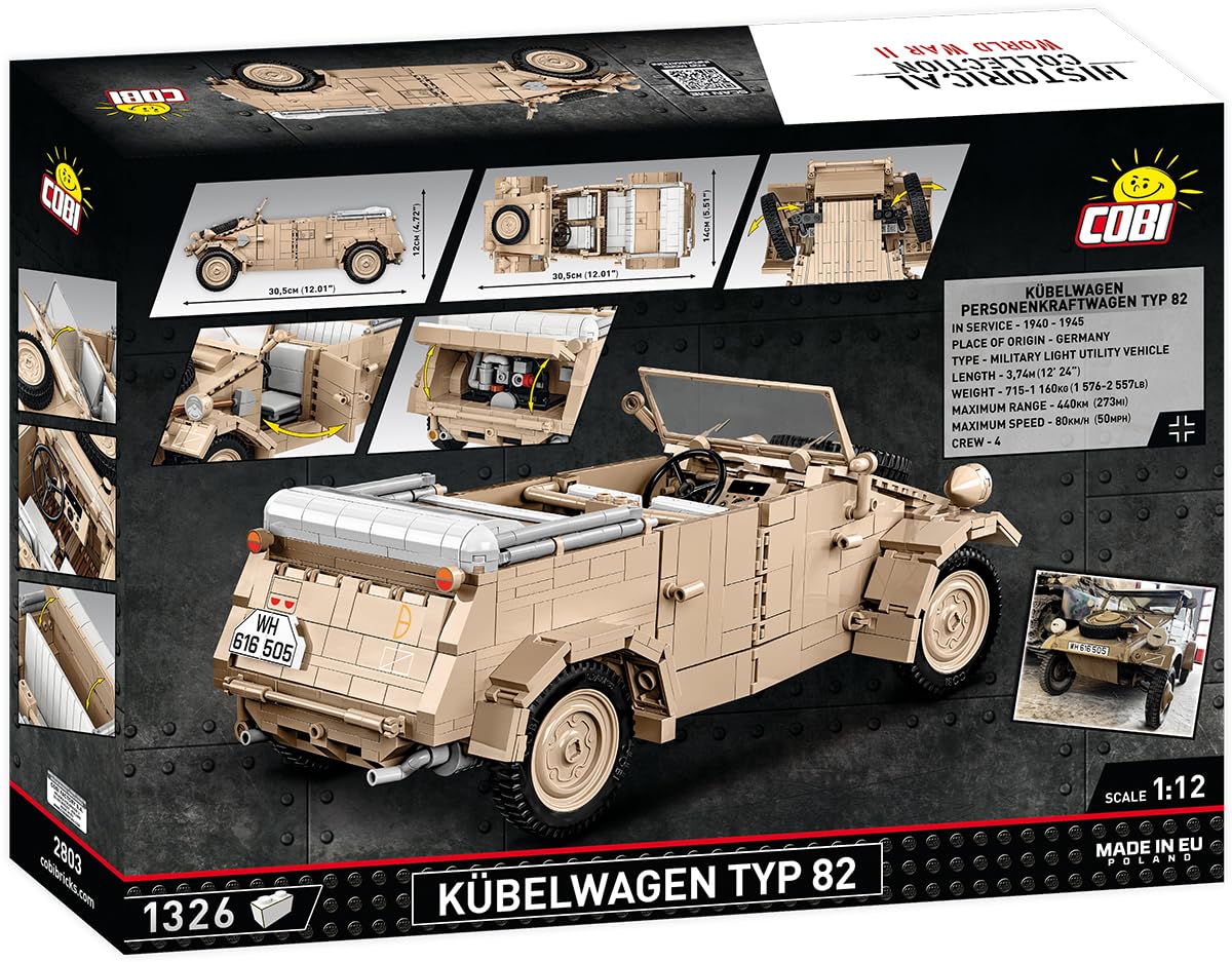cobi-2803-k-belwagen-typ-82-1-12-deutsches-panzermuseum-1326-teile image 4