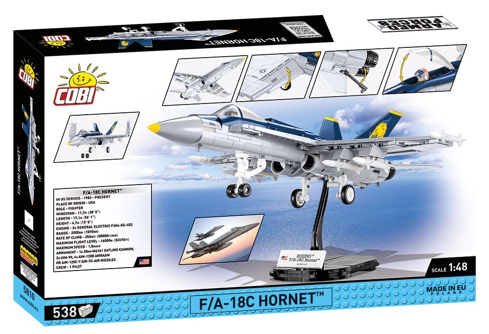 cobi-5810-f-a-18c-hornet-kampfjet-bausatz image 2