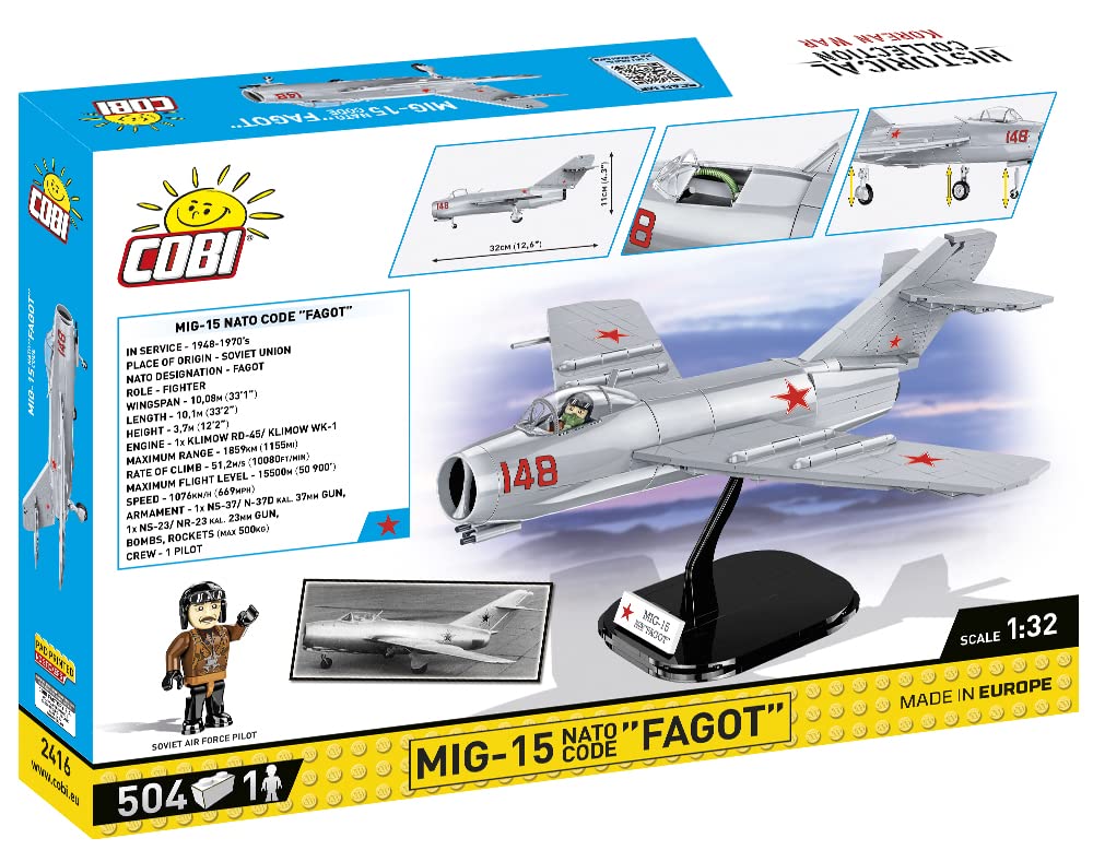 cobi-2416-mig-15-nato-code-fagot-klemmbaustein-flugzeug-1-32 image 8
