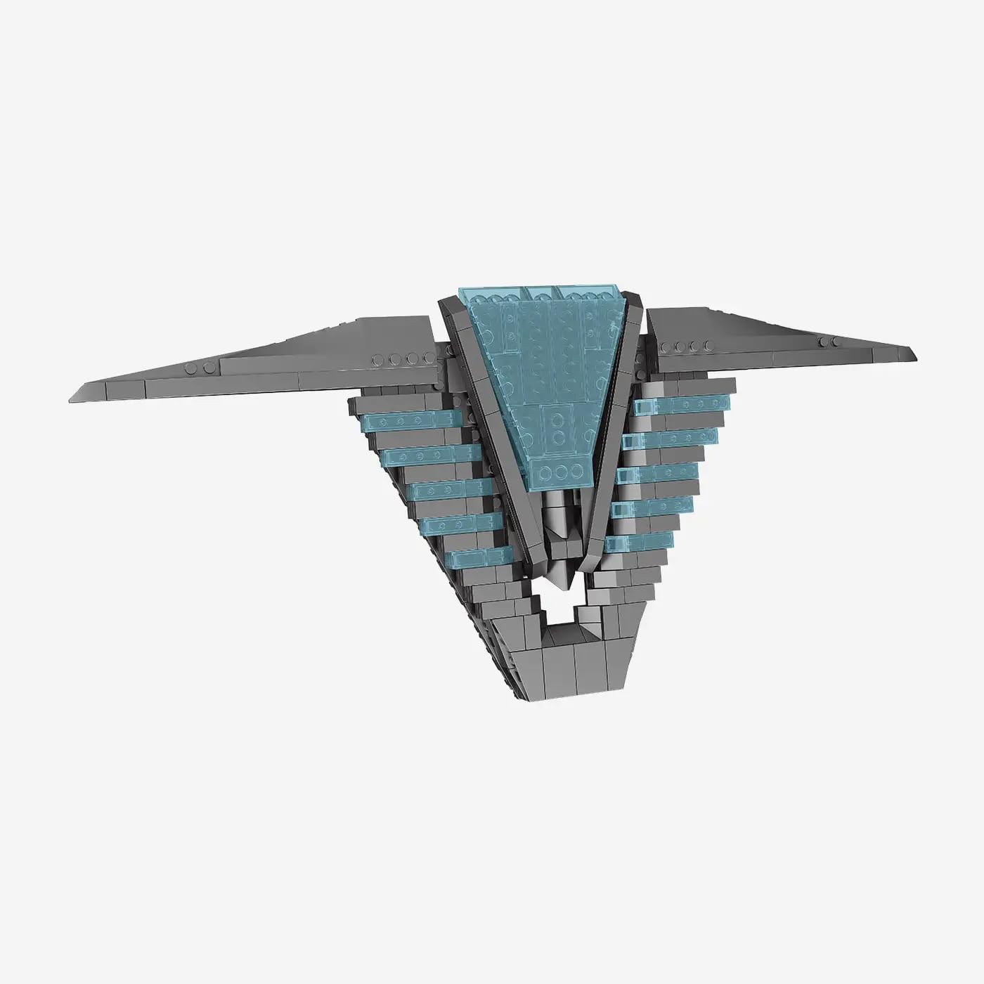 bluebrixx-pro-stargate-pegasus-chevron-displaymodell-379-klemmbausteine image 2