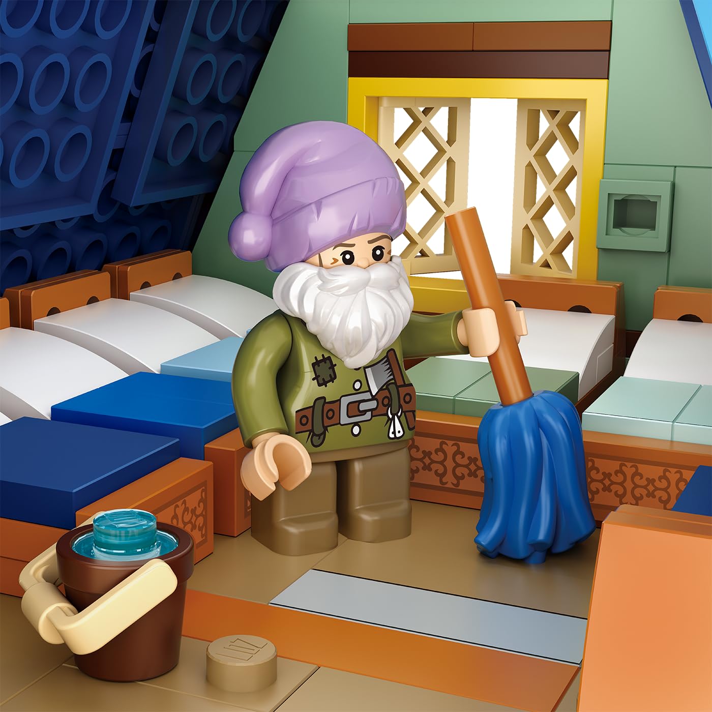 bluebrixx-pro-m-rchenhaus-mini-blocks-klemmbaustein-set-2867-teile-mit-6-minifig image 6