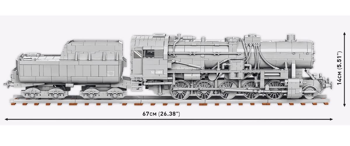 cobi-6281-kriegslokomotive-baureihe-52-dampflokomotive-trains-historical-collect image 7