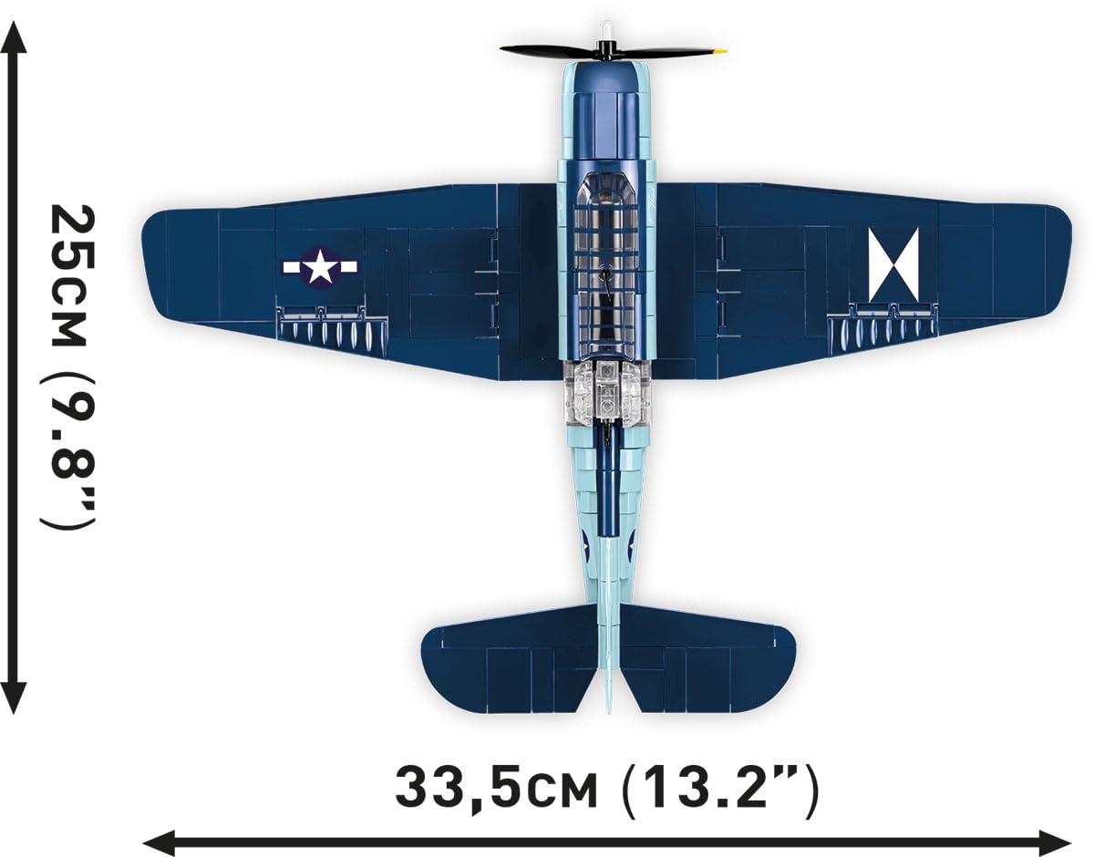 cobi-5752-grumman-tbf-avenger-historical-collection-wwii-flugzeug-bausatz-1-48 image 3