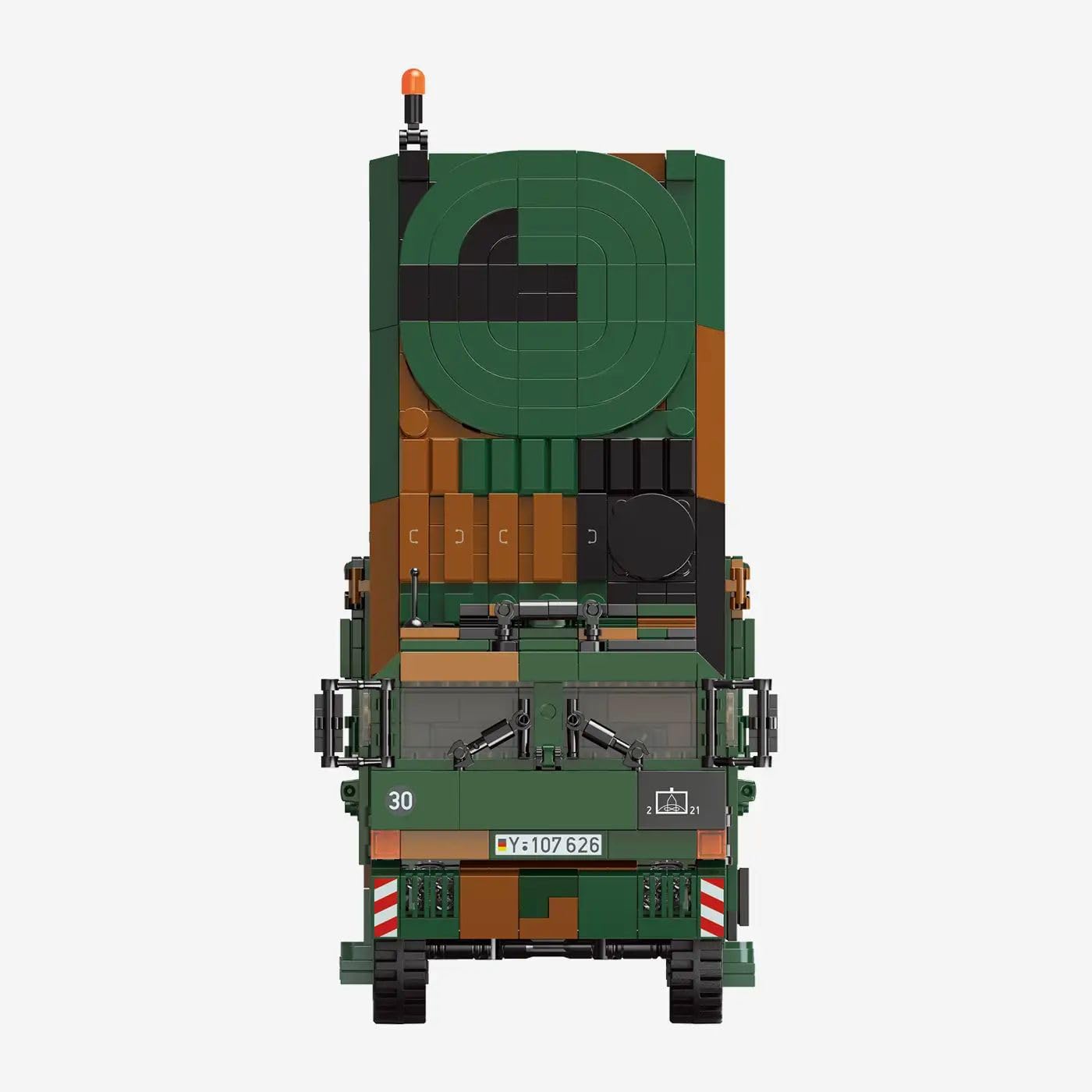 bluebrixx-pro-patriot-radarwagen-bundeswehr-luftwaffe-1908-teile image 5