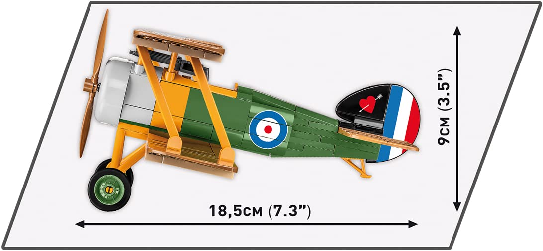cobi-2987-sopwith-camel-f-1-doppeldecker-bausatz-1-32 image 3