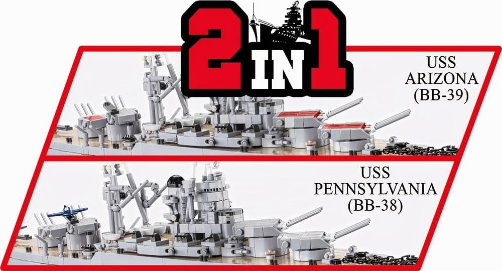 cobi-schlachtschiff-pennsylvania-klasse-2-in-1-bausatz-1-300 image 4
