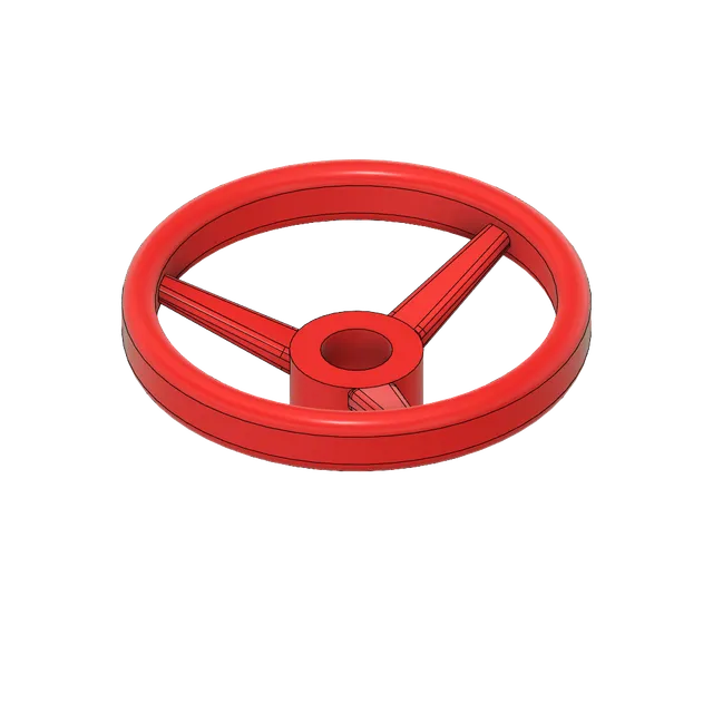 eitech-lenkrad-rot-28-mm-kunststoff-zubeh-rteil image 1