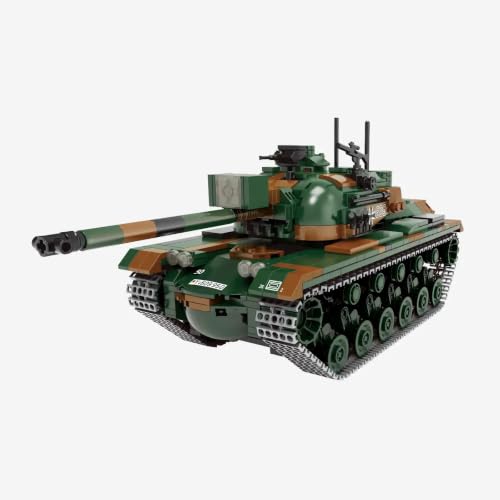 bluebrixx-pro-kampfpanzer-m48-a2-patton-bundeswehr-1148-klemmbausteine image 7