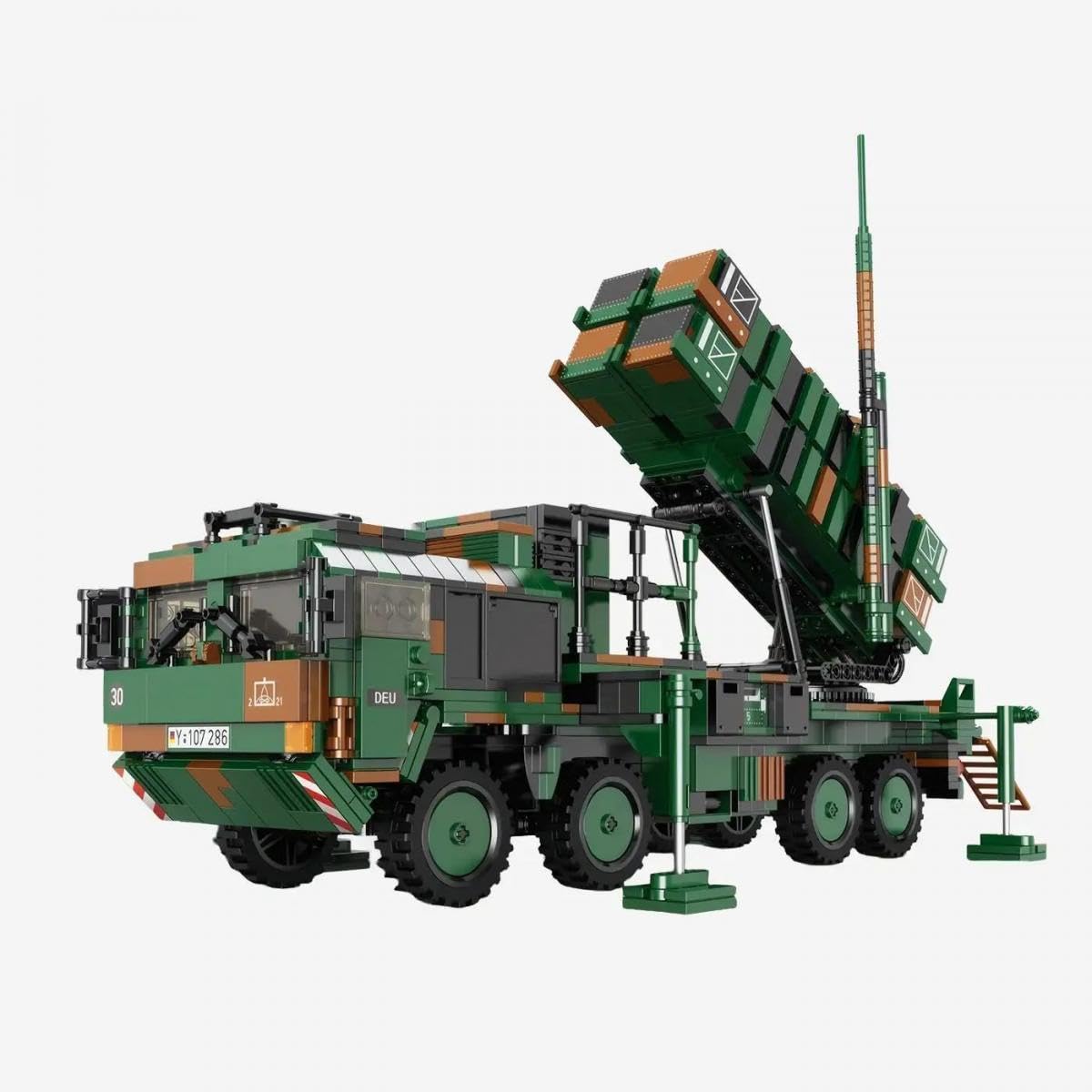 bluebrixx-pro-107286-patriot-system-raketentr-ger-bundeswehr image 1