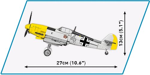 cobi-5727-messerschmitt-bf-109-e-3-1-32-bausatz-325-teile image 4