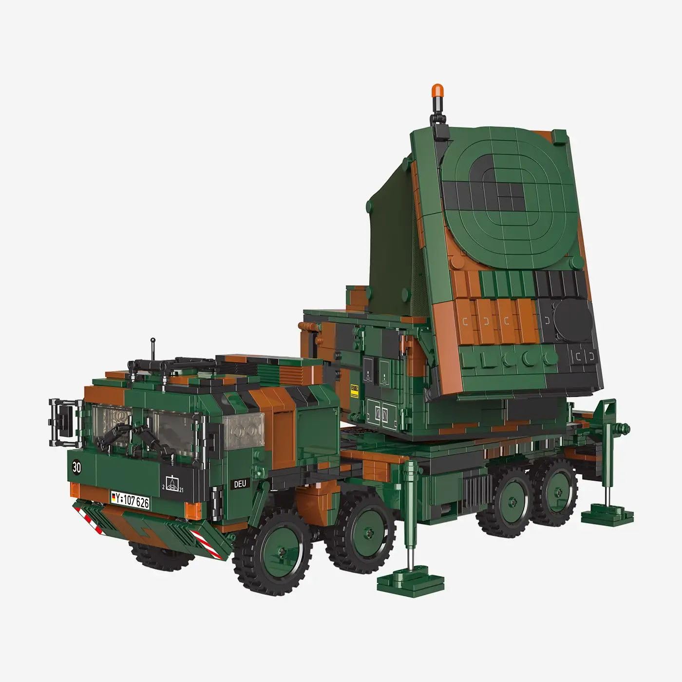 bluebrixx-pro-patriot-radarwagen-bundeswehr-luftwaffe-1908-teile image 3