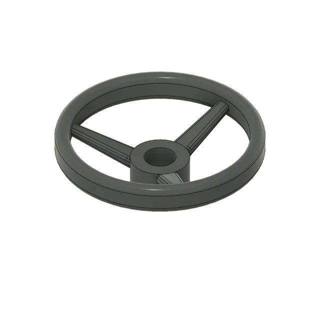 eitech-lenkrad-schwarz-28-mm-kunststoff-ersatzteil-zubeh-r image 1