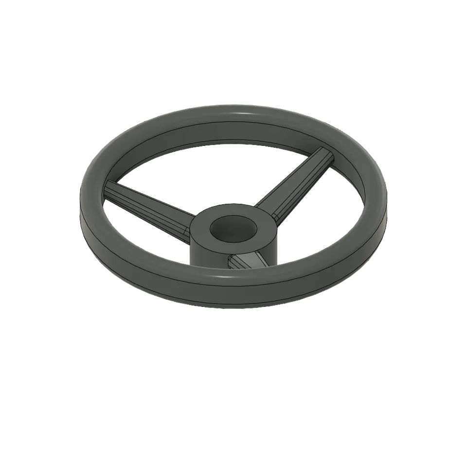 eitech-lenkrad-schwarz-28-mm-kunststoff-ersatzteil-zubeh-r image 1