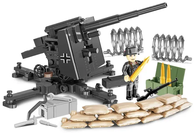 cobi-8-8-cm-flak-gesch-tz-bausatz-1-35-225-teile-mit-figur image 1