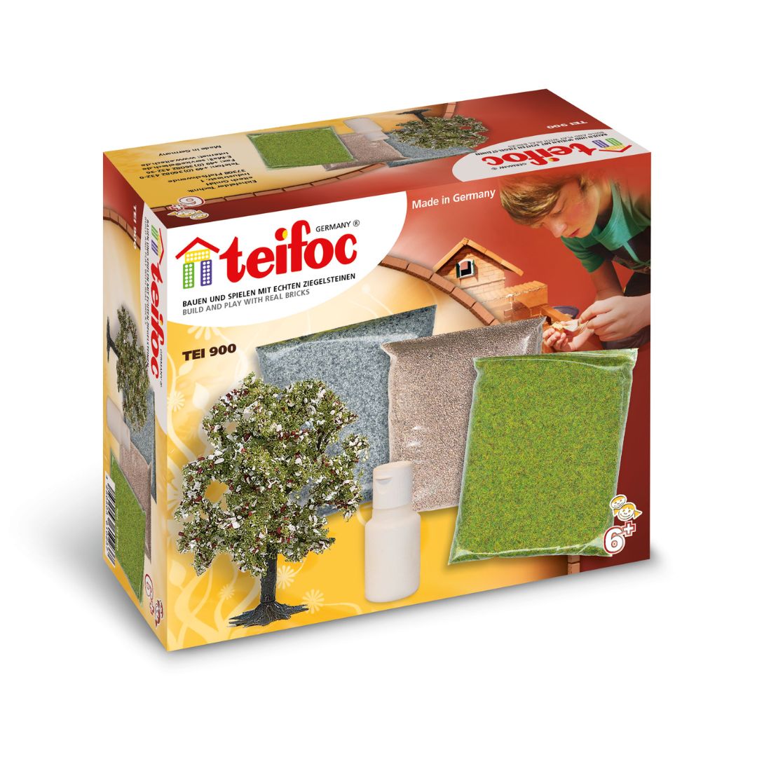 teifoc-deko-box-landschafts-set-mit-gras-schotter-und-baum image 2