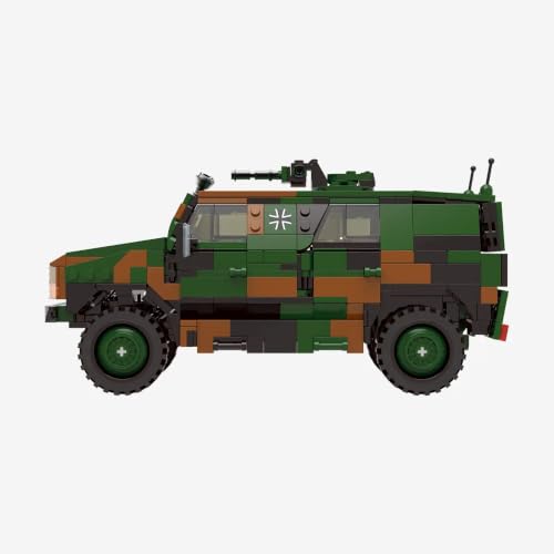 bluebrixx-pro-atf-dingo-bundeswehr-milit-rfahrzeug-687-klemmbausteine image 8