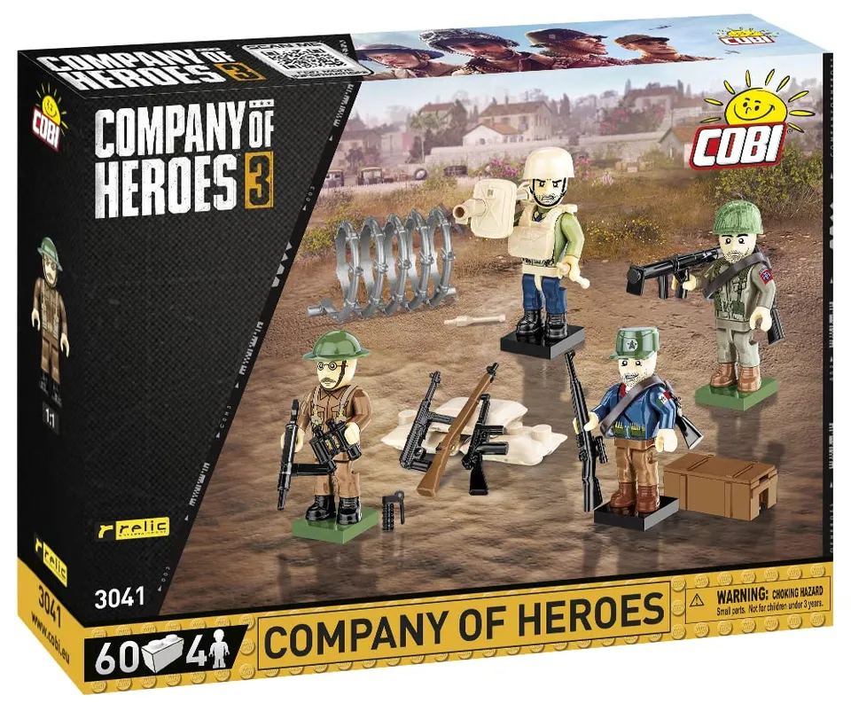 cobi-company-of-heroes-3-figuren-set-3041-bausatz image 1