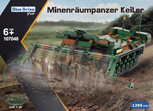 bluebrixx-pro-107048-minenr-umpanzer-keiler-bundeswehr-klemmbausteine-1295-teile image 5