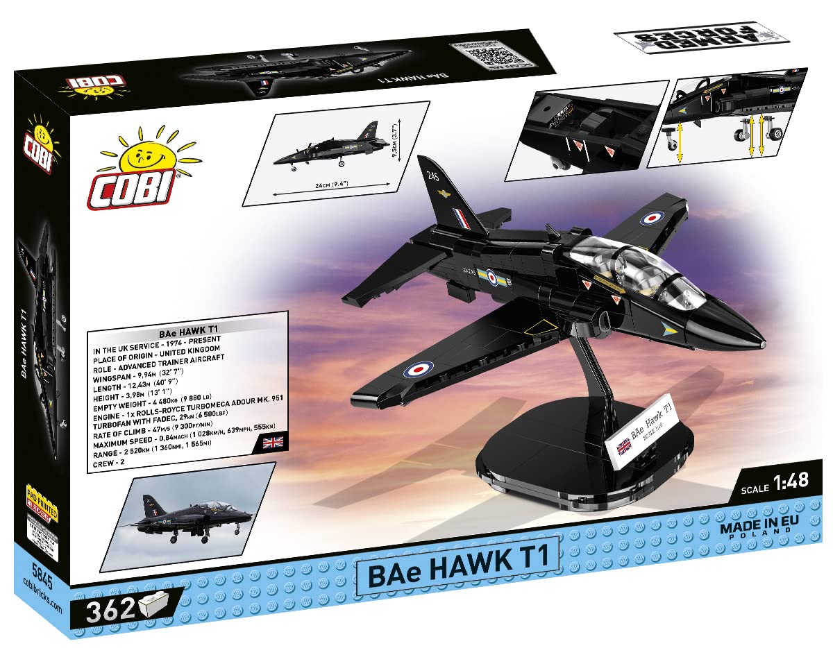 cobi-5845-bae-hawk-t1-schulflugzeug-1-48 image 2