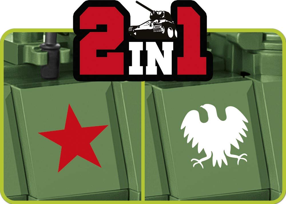 cobi-t-34-85-historical-collection-panzer-bausatz-668-teile image 3