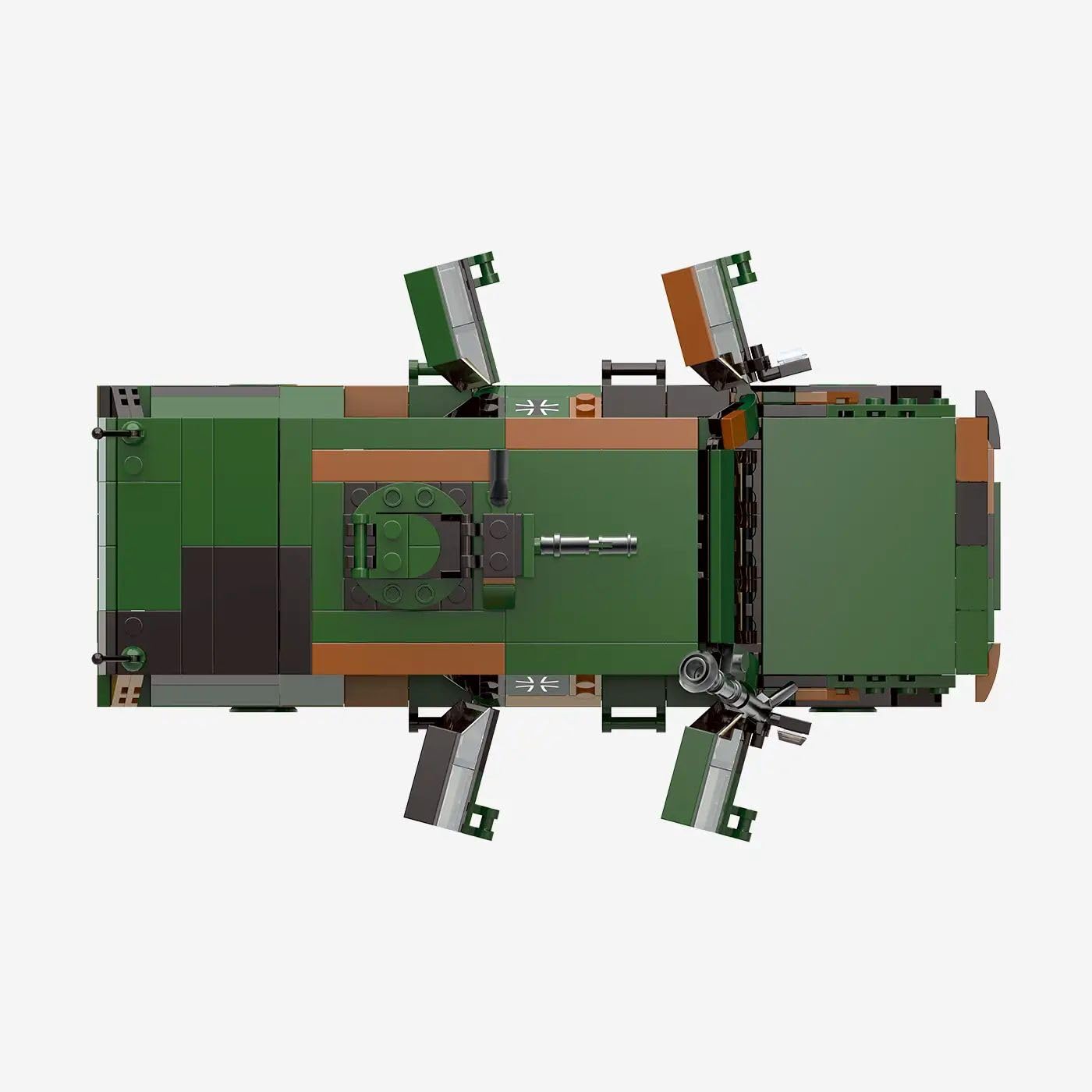 bluebrixx-pro-atf-dingo-bundeswehr-milit-rfahrzeug-687-klemmbausteine image 4